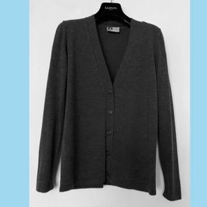 LANVIN Women’s Wool Cardigan Sweater